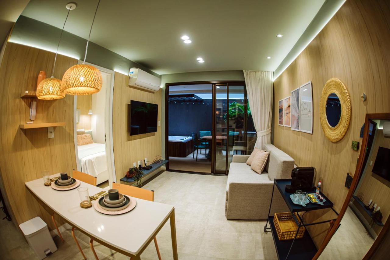 Apartamento Beira Mar Com Jacuzzi João Pessoa Exterior foto