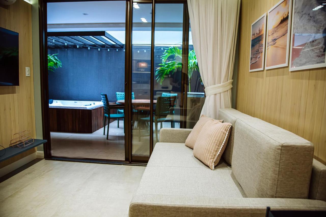 Apartamento Beira Mar Com Jacuzzi João Pessoa Exterior foto