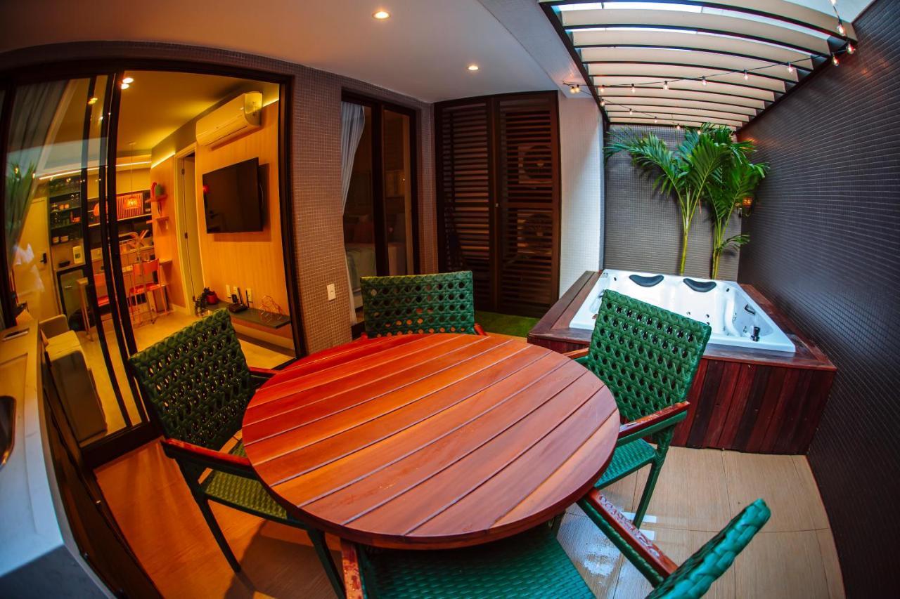 Apartamento Beira Mar Com Jacuzzi João Pessoa Exterior foto